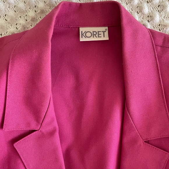 Bright Pink Jacket Blazer - Picture 2 of 2